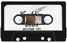 Cartridge artwork for Saga on the Amstrad CPC.