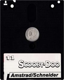 Cartridge artwork for Scooby Doo on the Amstrad CPC.