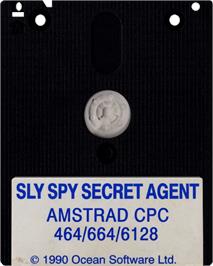 Cartridge artwork for Sly Spy - Secret Agent on the Amstrad CPC.