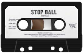 Cartridge artwork for Stop-Ball on the Amstrad CPC.