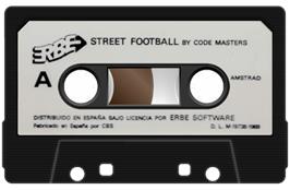 Cartridge artwork for Street Gang Football on the Amstrad CPC.