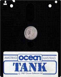 Cartridge artwork for Tank on the Amstrad CPC.