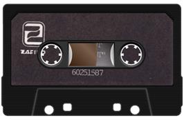 Cartridge artwork for Time Out on the Amstrad CPC.