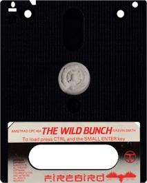 Cartridge artwork for Wild Bunch, The on the Amstrad CPC.