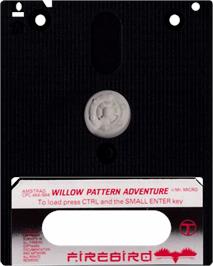 Cartridge artwork for Willow Pattern on the Amstrad CPC.