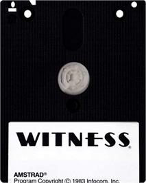 Cartridge artwork for Witness, The on the Amstrad CPC.
