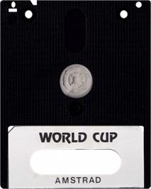 Cartridge artwork for World Cup (cult) on the Amstrad CPC.