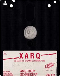 Cartridge artwork for XARQ - The Zimmerman Trenches on the Amstrad CPC.