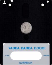 Cartridge artwork for Yabba Dabba Doo! on the Amstrad CPC.
