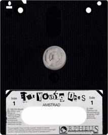 Cartridge artwork for Young Ones, The on the Amstrad CPC.