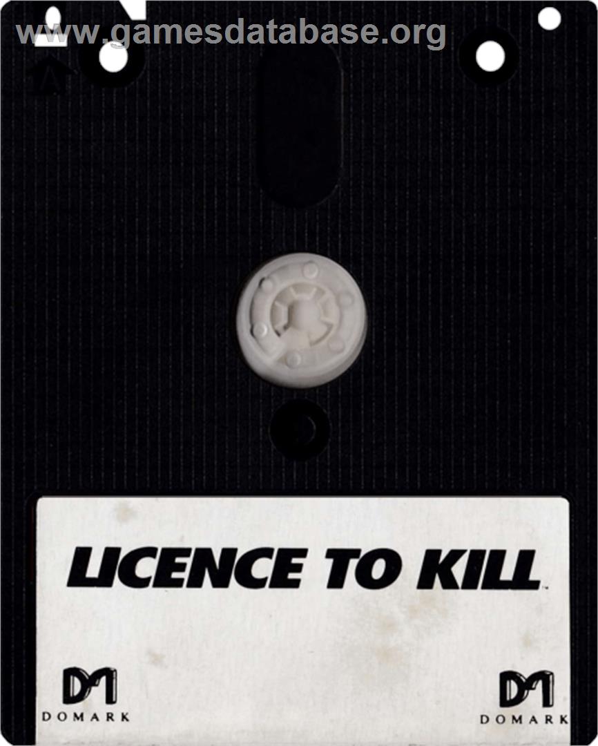 007: Licence to Kill - Amstrad CPC - Artwork - Cartridge