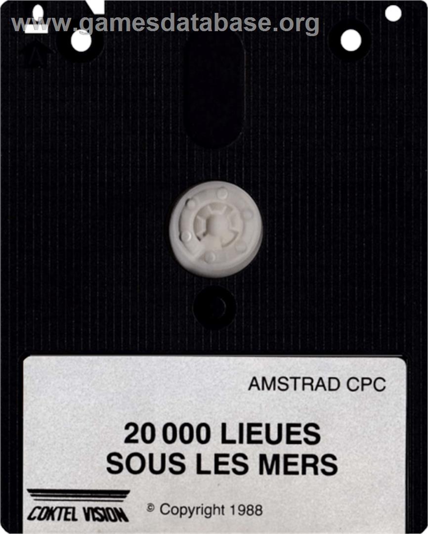 20,000 Leagues Under the Sea - Amstrad CPC - Artwork - Cartridge
