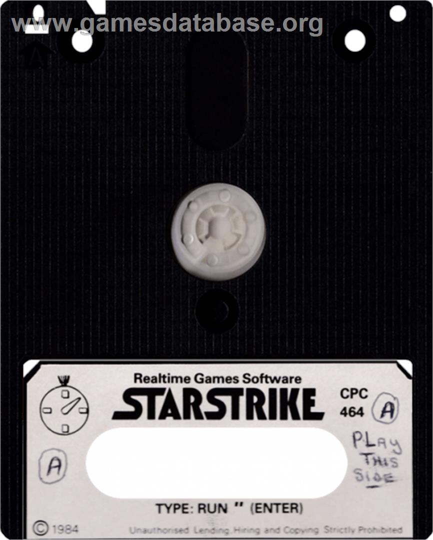 3D Starstrike - Amstrad CPC - Artwork - Cartridge