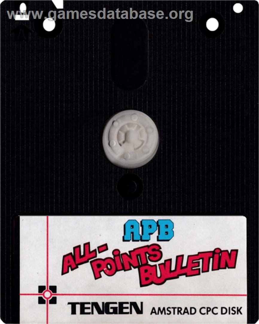 APB - All Points Bulletin - Amstrad CPC - Artwork - Cartridge