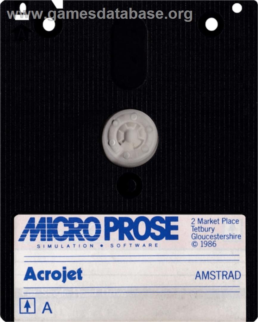 Acrojet - Amstrad CPC - Artwork - Cartridge