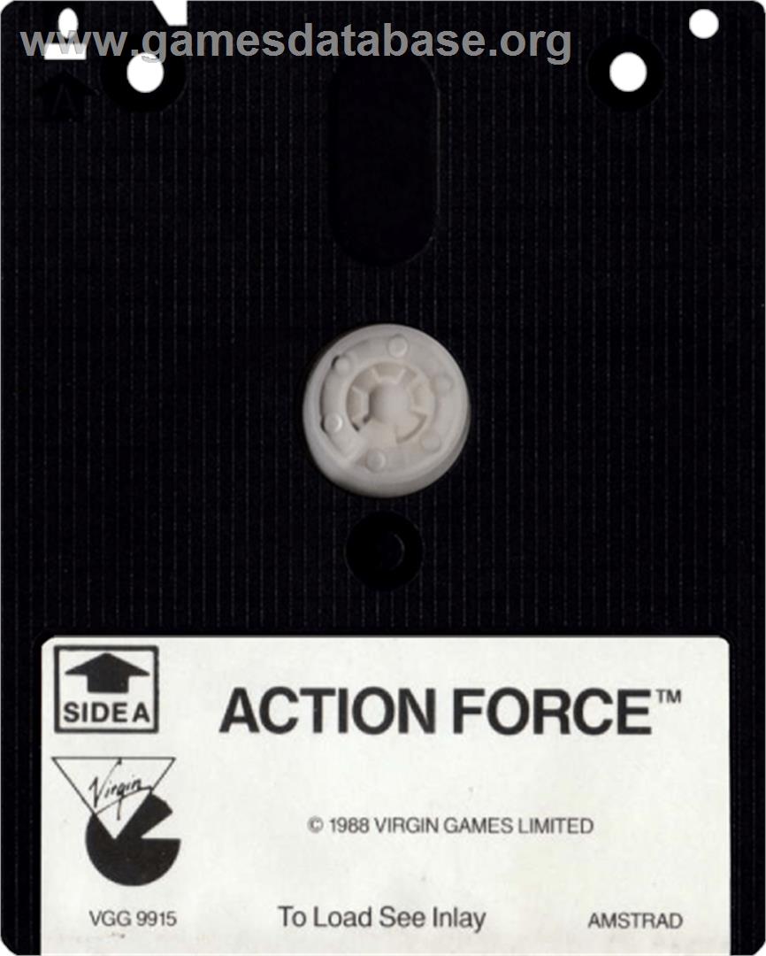 Action Force - Amstrad CPC - Artwork - Cartridge