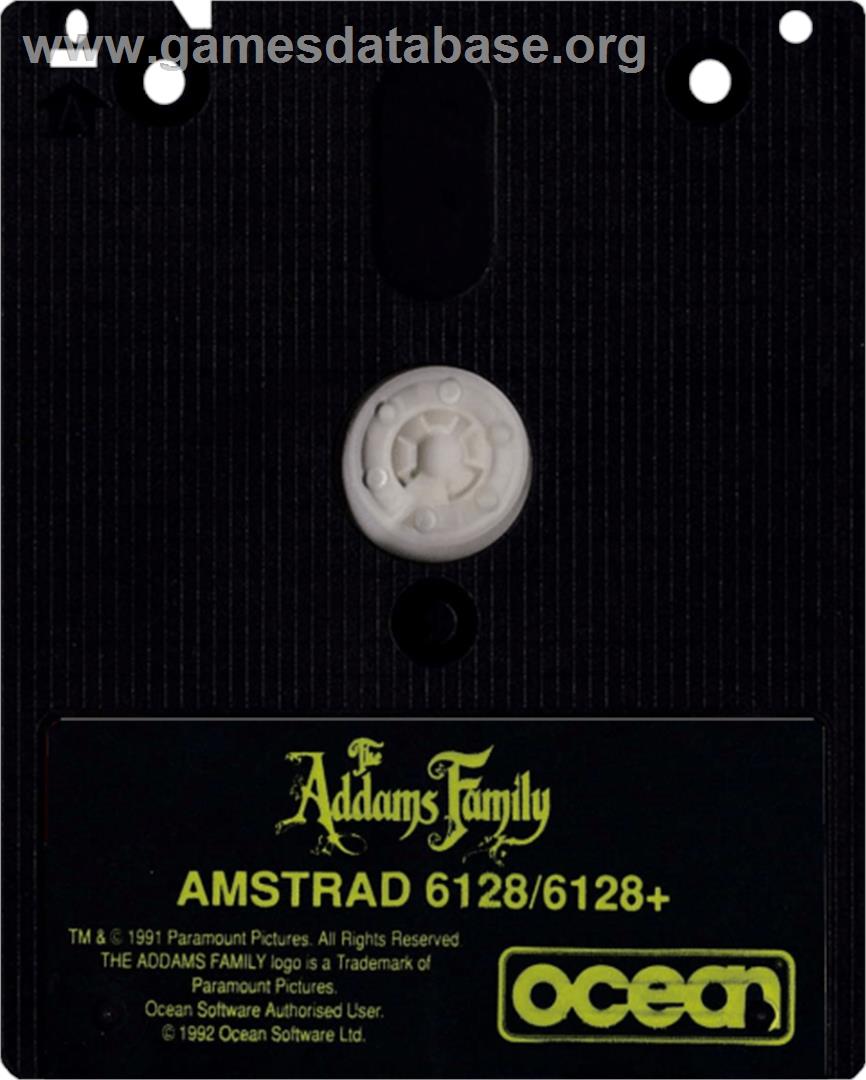Addams Family, The - Amstrad CPC - Artwork - Cartridge