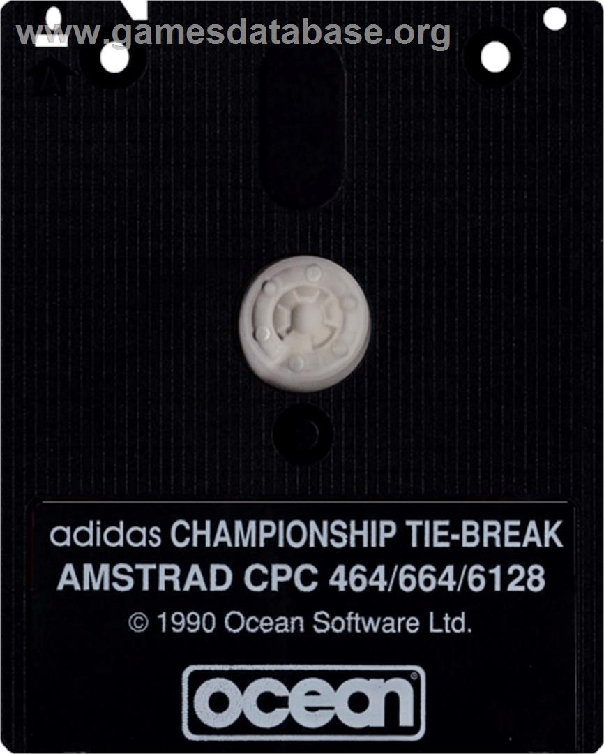 Adidas Championship Tie-Break - Amstrad CPC - Artwork - Cartridge