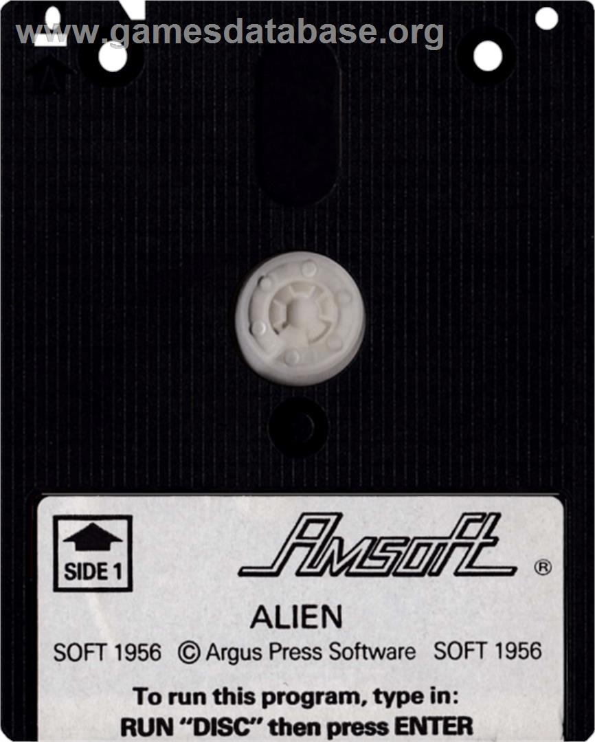 Alien - Amstrad CPC - Artwork - Cartridge