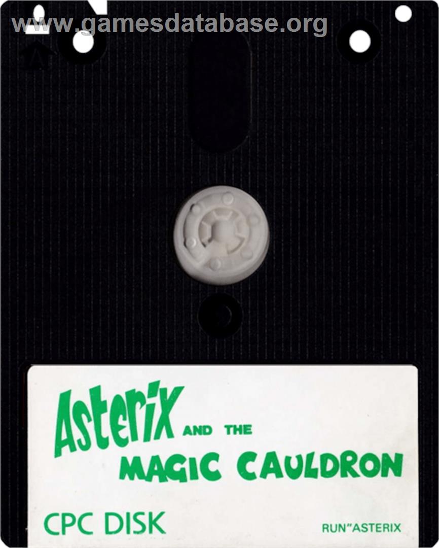 Asterix and the Magic Cauldron - Amstrad CPC - Artwork - Cartridge