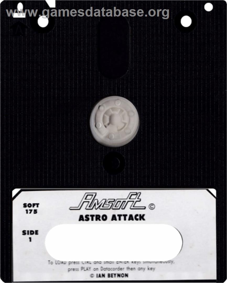 Astro Attack - Amstrad CPC - Artwork - Cartridge