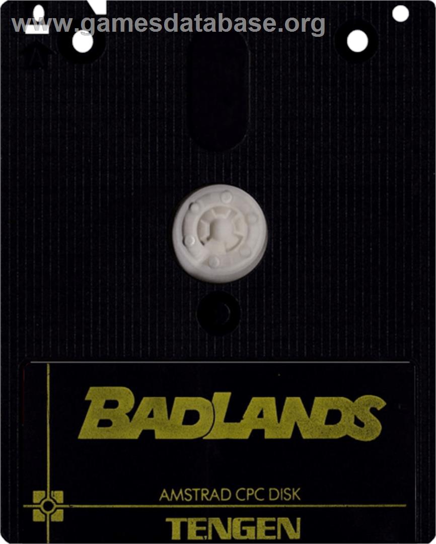 Bad Lands - Amstrad CPC - Artwork - Cartridge