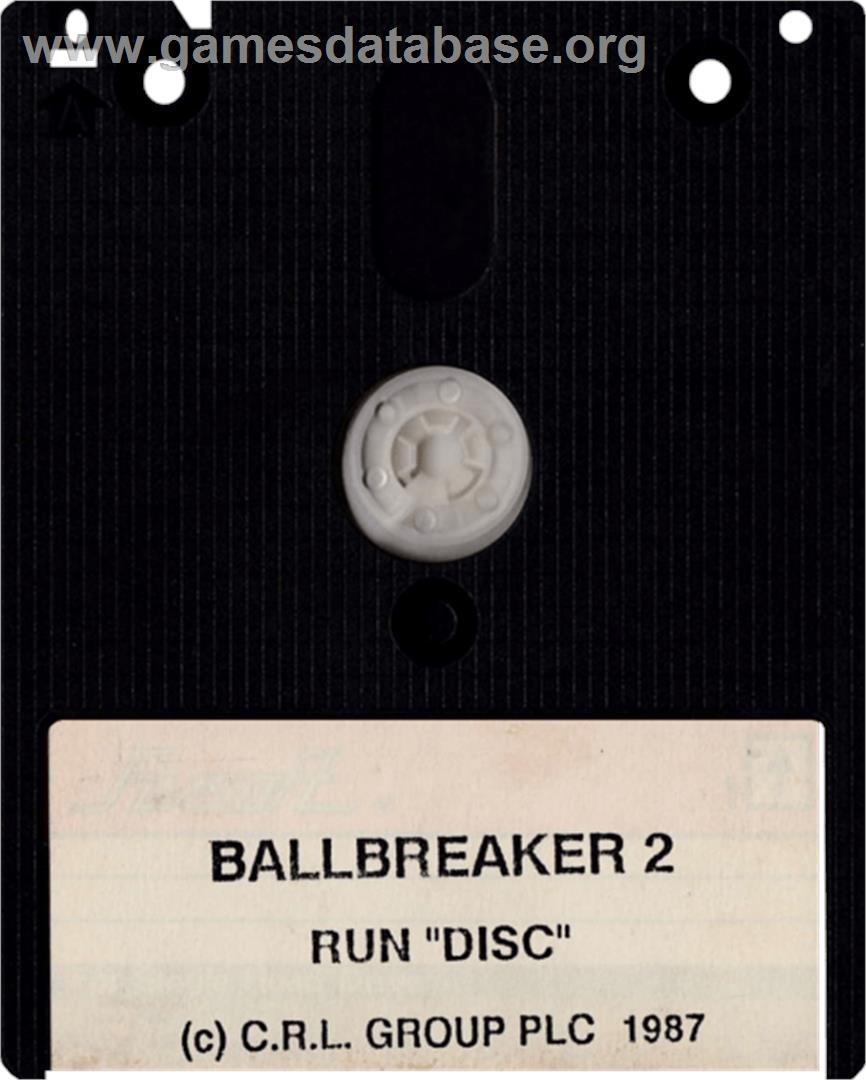 Ball Breaker 2 - Amstrad CPC - Artwork - Cartridge