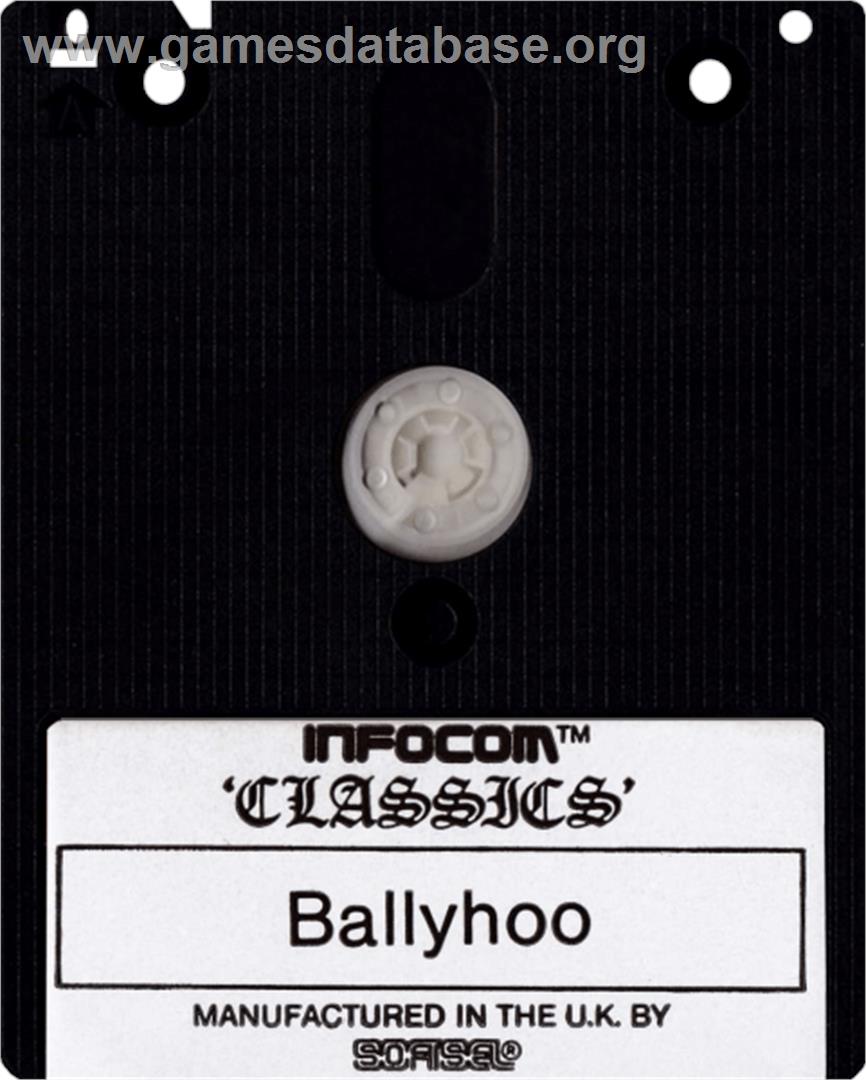 Ballyhoo - Amstrad CPC - Artwork - Cartridge