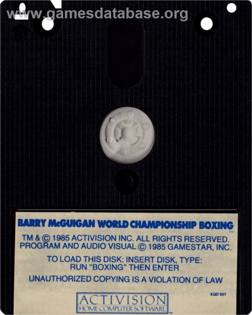 Barry McGuigan World Championship Boxing - Amstrad CPC - Artwork - Cartridge