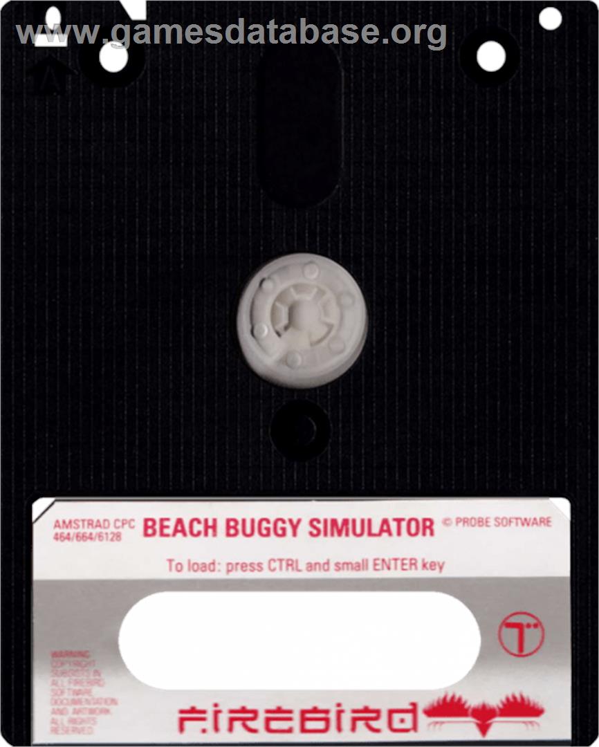 Beach Buggy Simulator - Amstrad CPC - Artwork - Cartridge