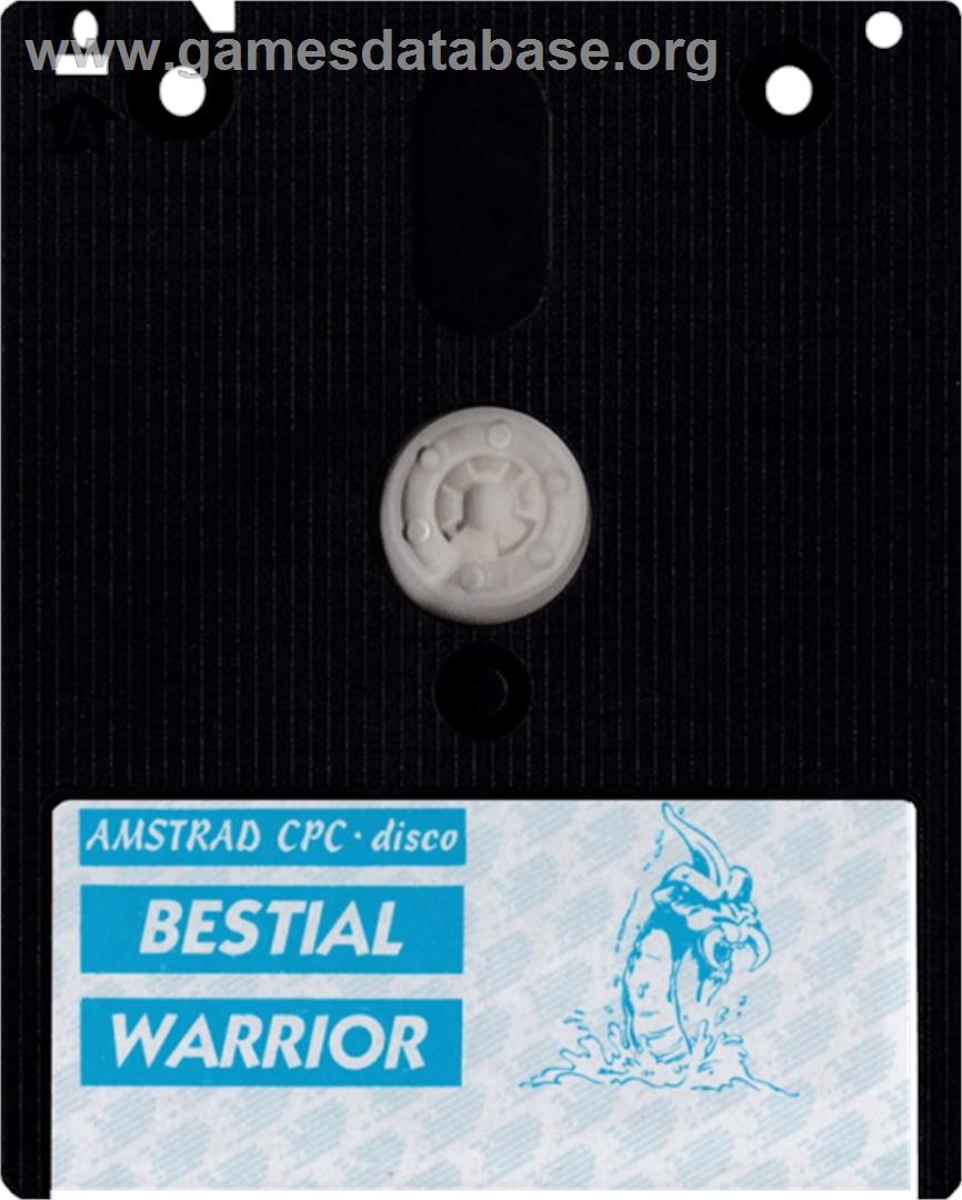 Bestial Warrior - Amstrad CPC - Artwork - Cartridge