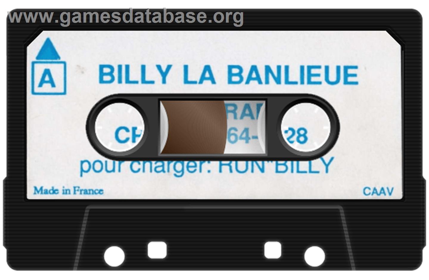 Billy la Banlieue - Amstrad CPC - Artwork - Cartridge