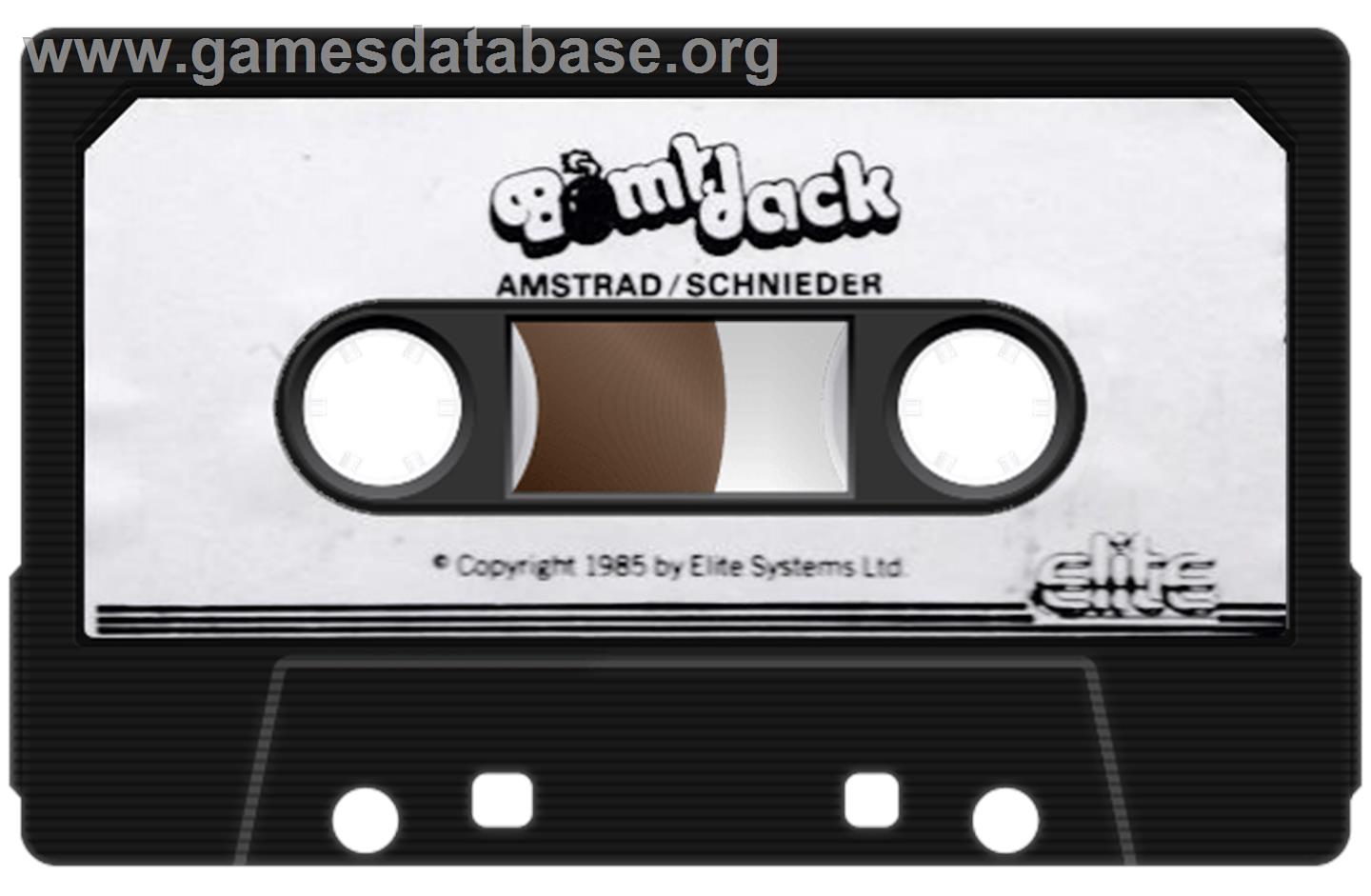 Bomb Jack - Amstrad CPC - Artwork - Cartridge