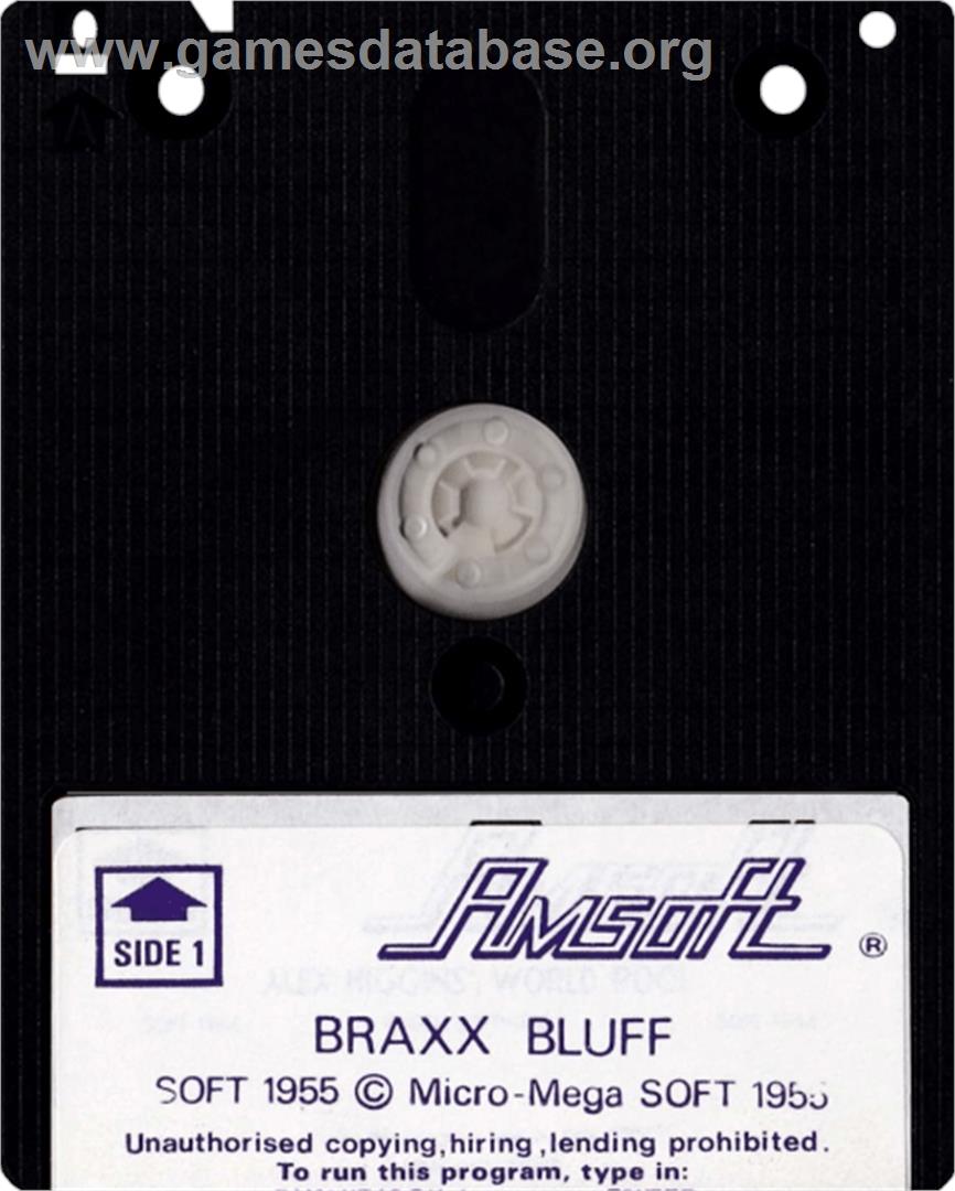 Braxx Bluff - Amstrad CPC - Artwork - Cartridge