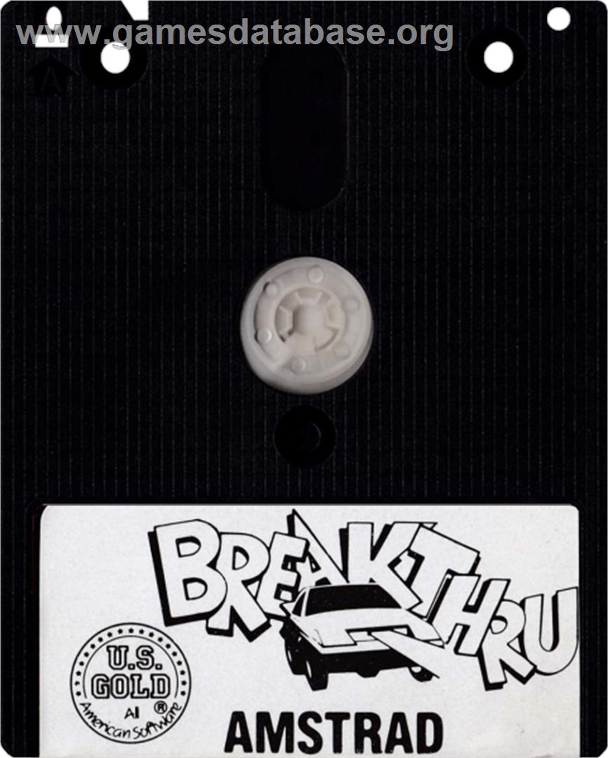 BreakThru - Amstrad CPC - Artwork - Cartridge