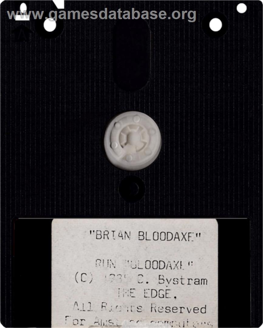 Brian Bloodaxe - Amstrad CPC - Artwork - Cartridge