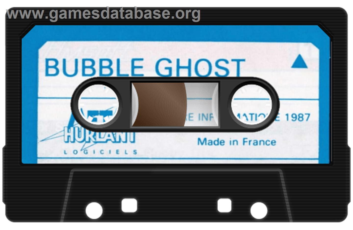 Bubble Ghost - Amstrad CPC - Artwork - Cartridge