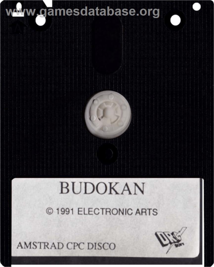 Budokan: The Martial Spirit - Amstrad CPC - Artwork - Cartridge