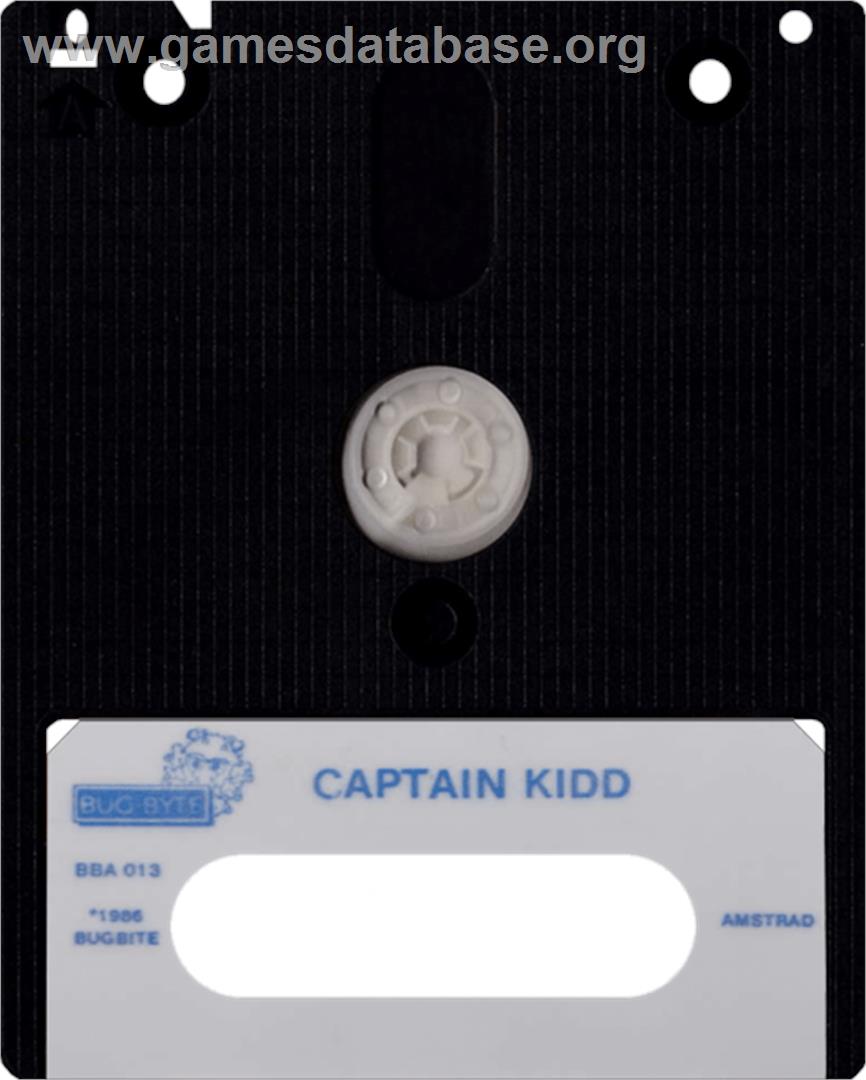 Capt'n Kidd - Amstrad CPC - Artwork - Cartridge
