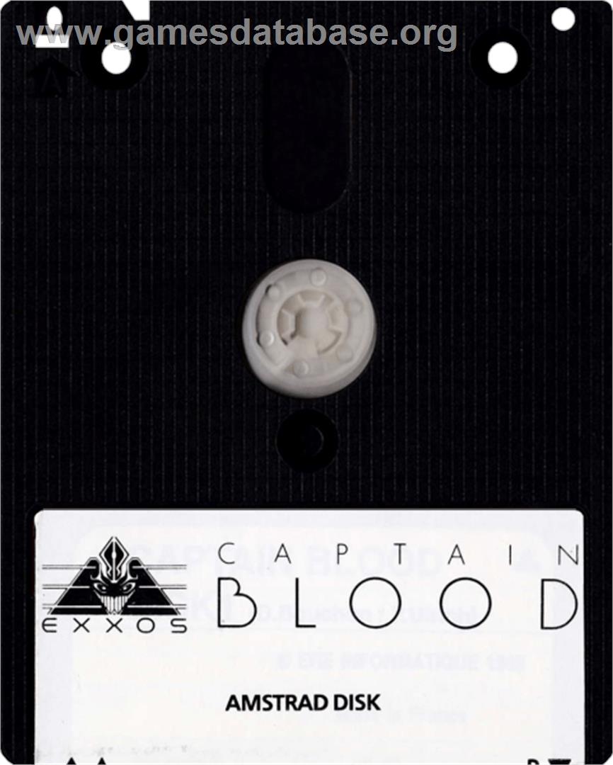 Captain Blood - Amstrad CPC - Artwork - Cartridge