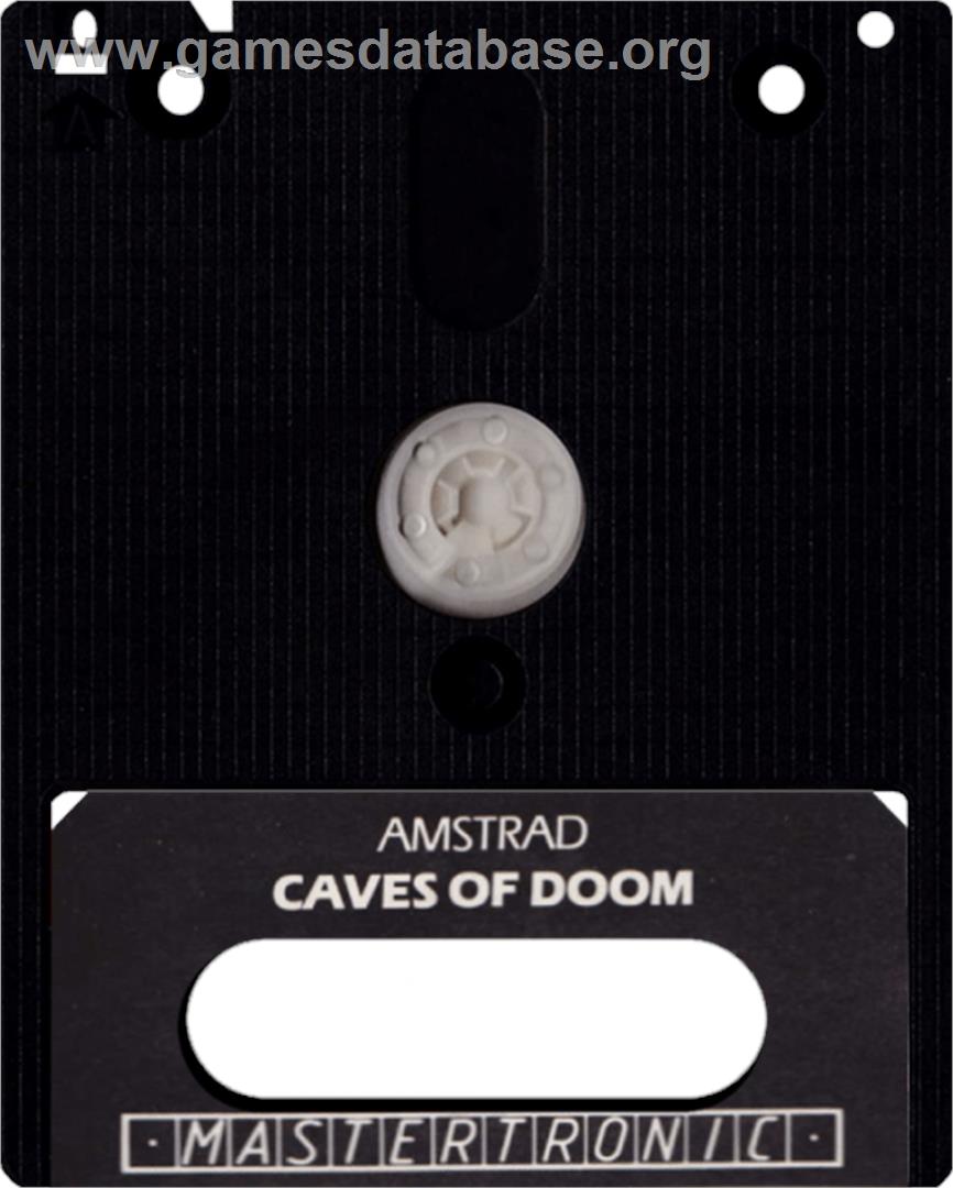 Caves of Doom - Amstrad CPC - Artwork - Cartridge