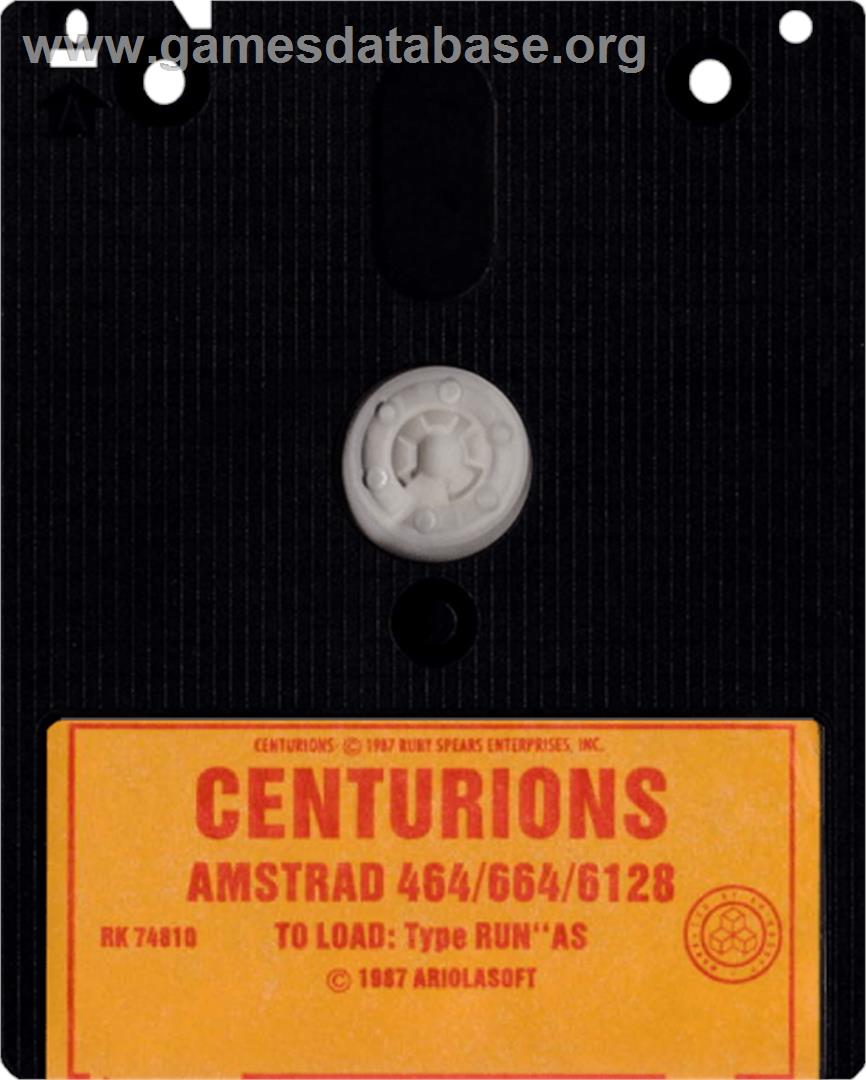 Centurions - Amstrad CPC - Artwork - Cartridge