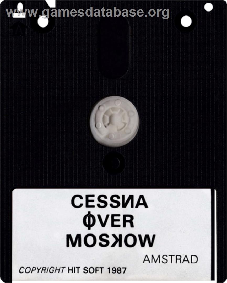 Cessna over Moskow - Amstrad CPC - Artwork - Cartridge