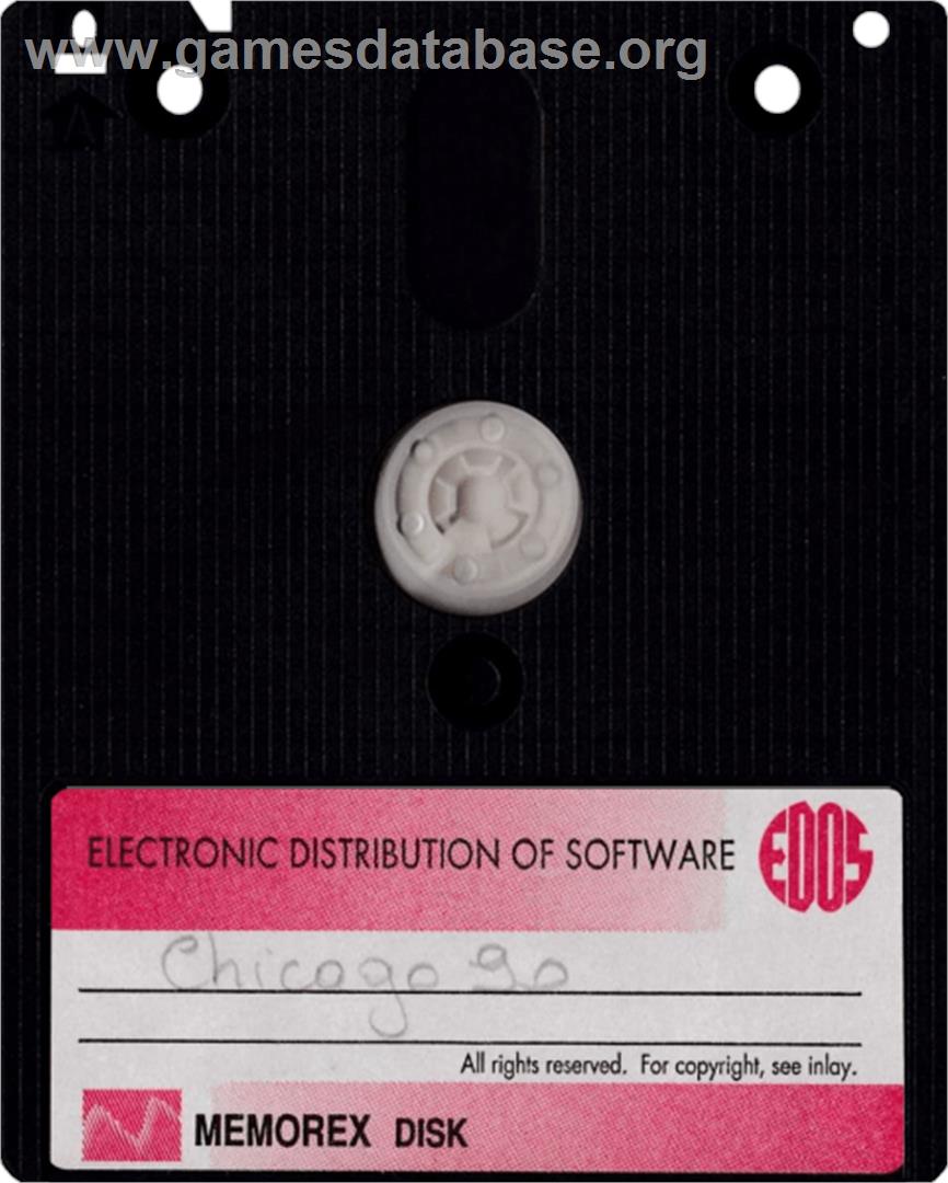 Chicago 90 - Amstrad CPC - Artwork - Cartridge