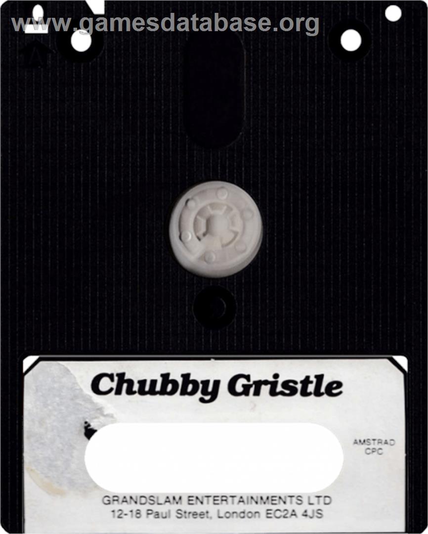 Chubby Gristle - Amstrad CPC - Artwork - Cartridge
