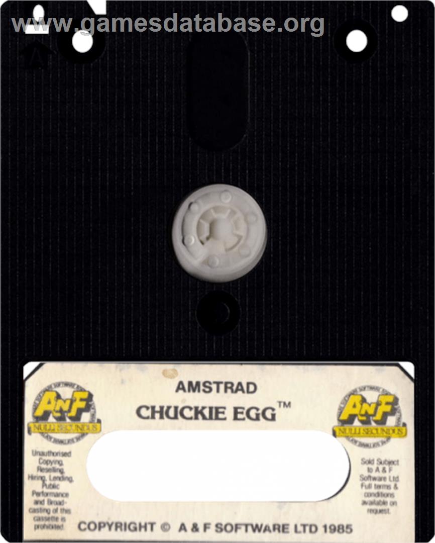 Chuckie Egg - Amstrad CPC - Artwork - Cartridge