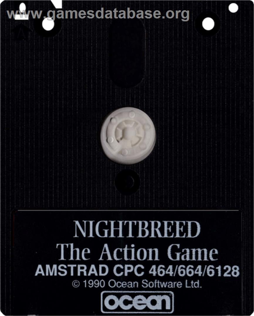Clive Barker's Nightbreed:  The Action Game - Amstrad CPC - Artwork - Cartridge