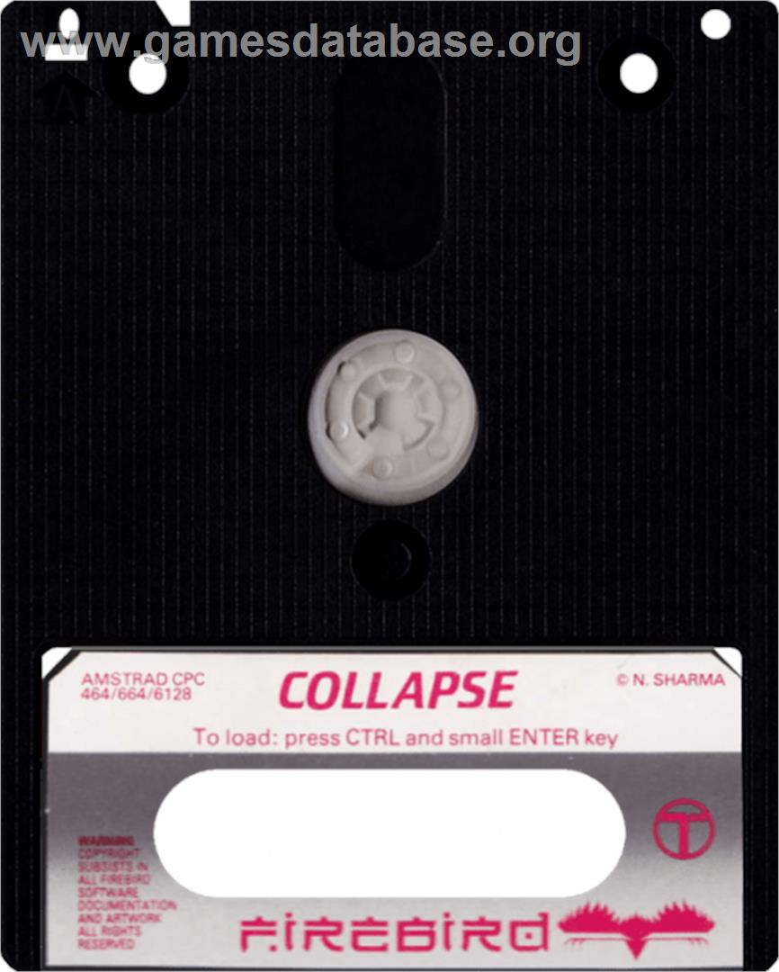 Collapse - Amstrad CPC - Artwork - Cartridge