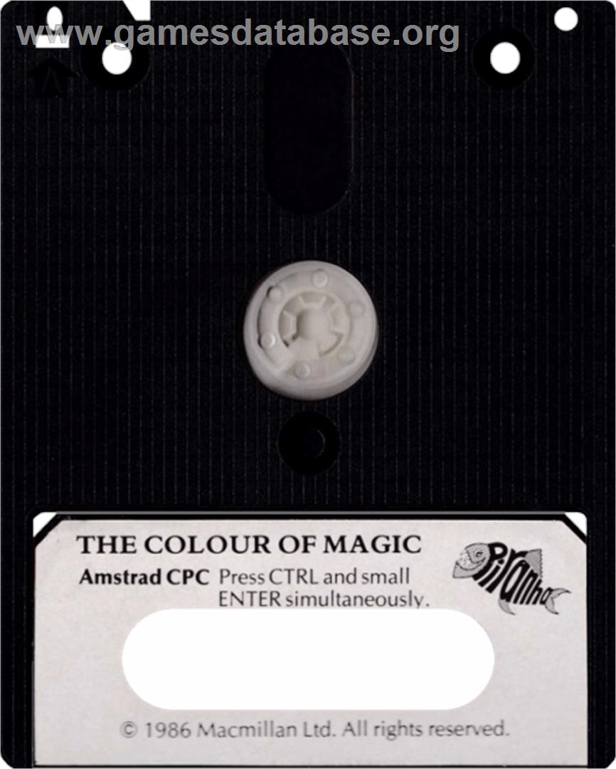Colour of Magic - Amstrad CPC - Artwork - Cartridge