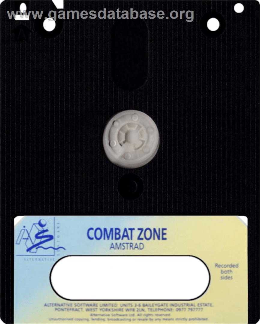 Combat Zone - Amstrad CPC - Artwork - Cartridge